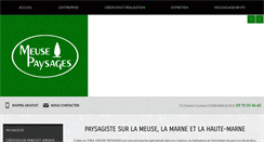 Desktop Screenshot of meuse-paysages.com